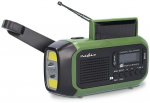 Nedis RDDBCR2000GN radio Portable Digital Black, Green