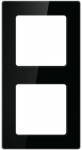 Double frame socket Avatto N-TS10-Frame-B2 (black)