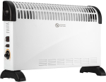 Convector heater with thermostat, 2000W, turbo