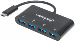 USB 3.1 gen 1 type-C Male/USB 3.1 gen 1 A Female, 5 Gbps, 1A/5V, 20 cm, 31 g