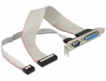 Slot Bracket > 1 x Serial, 1 x Parallel