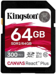 KINGSTON 64GB Canvas React Plus SDXC