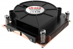 Akasa 1U Low Profile Intel LGA 1700 CPU Air Cooler AK-CC7401BT01