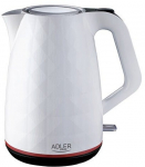 Adler AD 1277 W electric kettle 1.7 L 2200 W White