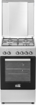 Simfer | Cooker | 5405SERGG | Hob type Gas | Oven type Electric | Stainless steel | Width 50 cm | Electronic ignition |