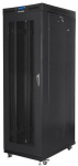 Lanberg Standing rack cabinet 19 inches 27U 800x1200 black perforated door LCD FLAT PACK