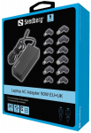 SANDBERG Laptop AC Adapter 90W EU+UK