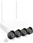 Tenda K4W-3TC video surveillance kit Wired & Wireless 4 channels