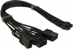 Inter-Tech Adapter GPU-02 12pin auf 3x8pin PCIe, 34cm
