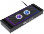 Alphacool Apex RAM X4 Black Aluminum Waterblock with RGB Lighting