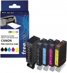 Freecolor Patrone Canon PGI-525XL black CLI-526XL BKCMY remanufactured