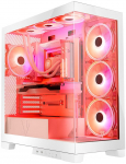 Modecom Volcano SPACE APEX ARGB MIDI Midi Tower Hvid