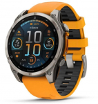 Garmin Fenix 8 51 mm AMOLED GPS Titanium Smartwatch Orange