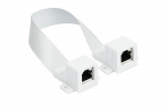 Good Connections RJ45 Fensterdurchf&uuml;hrung wei&szlig; 51,5cm