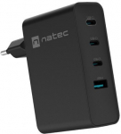 NATEC NUC-2234 mobile device charger Laptop, Smartphone Black AC Fast charging Indoor