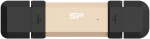 Silicon Power DS72 1000GB USB-A/USB-C 3.2 Gen 2 Flash Drive Gold