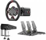 PXN VD6 Bundle DP gaming set - VD6 base + WDS R2 steering wheel + pedals + Z9 clamp
