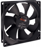 F-92-S 92x92x25mm (schwarz, 92 mm)