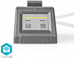 Smart water pump 5V DC micro-USB or 4xAA batteries, 0.3bar., tubes &Oslash;1/4", IPX3, Wi-Fi controllable, Nedis Smart Life