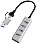 LogiLink USB3.0 hub,4xUSB-A, 5Gbit/s