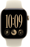 Apple Watch Series 12 (Gold, Aluminium, 42 mm, Sport Band Sand S/M)
