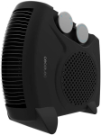 Cecotec ReadyWarm 2000 Max Dual Black | Fan heater | 2000 W | Number of power levels 3 | Suitable for rooms up to 20 m&sup2;