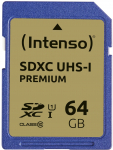 CARD 64GB Intenso 3421490 Premium 45MB/s - UHS-I