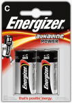 ENERGIZER BATTERY ALKALINE POWER C LR14 1.5V BATTERY 2 PCS