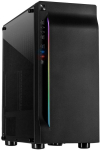 Chassis INTER-TECH A-3411 Creek Gaming Tower, ATX, 1xUSB3.0, 2xUSB2.0, PSU optional, Window side panel, LED light on the