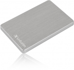 Verbatim Store 'n' Go ALU Slim Portable Hard Drive 2TB Silver