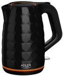 Adler AD 1277 B electric kettle 1.7 L 2200 W Black