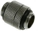 Bitspower adaptor 2x G1/4 Zoll - rotatable - Shiny Silver