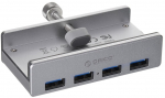 ORICO HUB USB-A, 4x USB-A (4x3.1), MH4PU-P-SV-BP