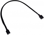 Phobya 4Pin PWM male to male 30cm - black