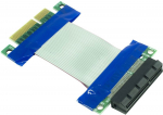 Inter-Tech Riser Card Extender 5 cm PCIe x4 flexibel