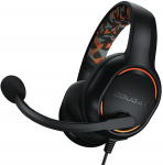 Cougar I DIVE I Headset I Driver 50mm / 9.7mm noise cancelling Mic. / Stereo 3.5mm 4-pole and 3-pole PC adapter / Black