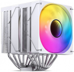 Jonsbo CR-3000 White Dual-Tower ARGB 260W TDP CPU Air Cooler