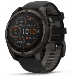 Garmin fenix 8 3.56 cm (1.4") 51 mm Digital 280 x 280 pixels Touchscreen Titanium Wi-Fi GPS (satellite)