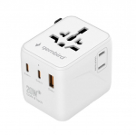 Gembird Universal travel power adapter cube 20W