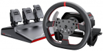 PXN-V10 Pro gaming set - steering wheel + pedals + mounting clamps (PC / PS4 / Xbox One / Xbox Series X|S)