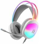 Defender Eclipse RGB gaming headset white 62440