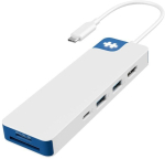 D TARGUS HyperDrive Flex 8 Port USB-C Hub Blue