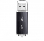 Silicon Power Blaze B02 256GB USB 3.2 Flash Drive, Black