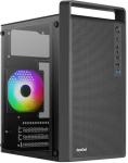 Aerocool PGS CS-109-G-BK-v1 FRGB Black Mini-Tower Case