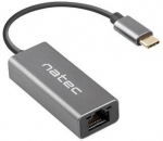 NATEC LAN Adapter USB-C 3.1 > 1x RJ45