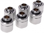 Alphacool HF 13/10 compression fitting G1/4 - chrome sixpack