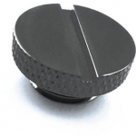 XSPC Verschlussstopfen G1/4 Zoll AG - chrome schwarz