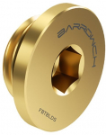 Barrow Verschlussstopfen G1/4 Zoll AG - gold