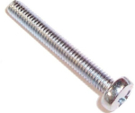 screw DIN 7985 M4 x 30 cross flat zinc coated