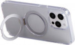 Magnetic protective phone case with holder Joyroom JR-BP004 for iPhone 15 (transparent)